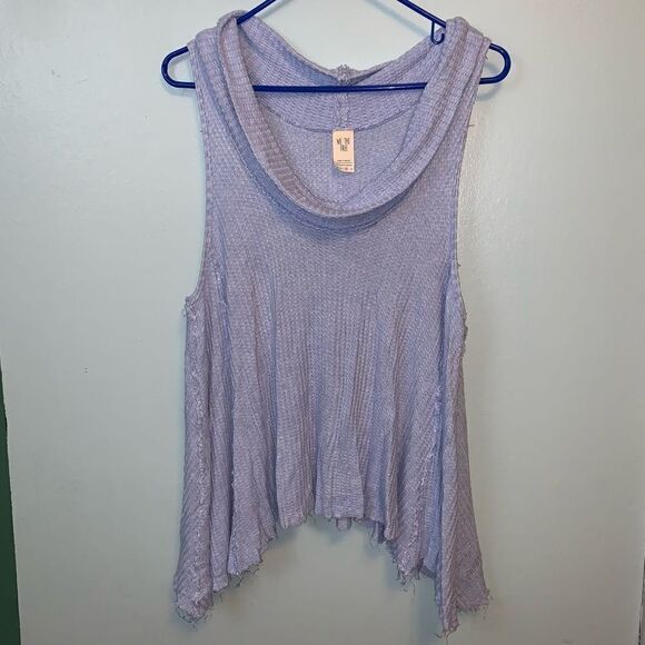 We the Free Waffle Knit Tank Medium - Picture 2 of 4
